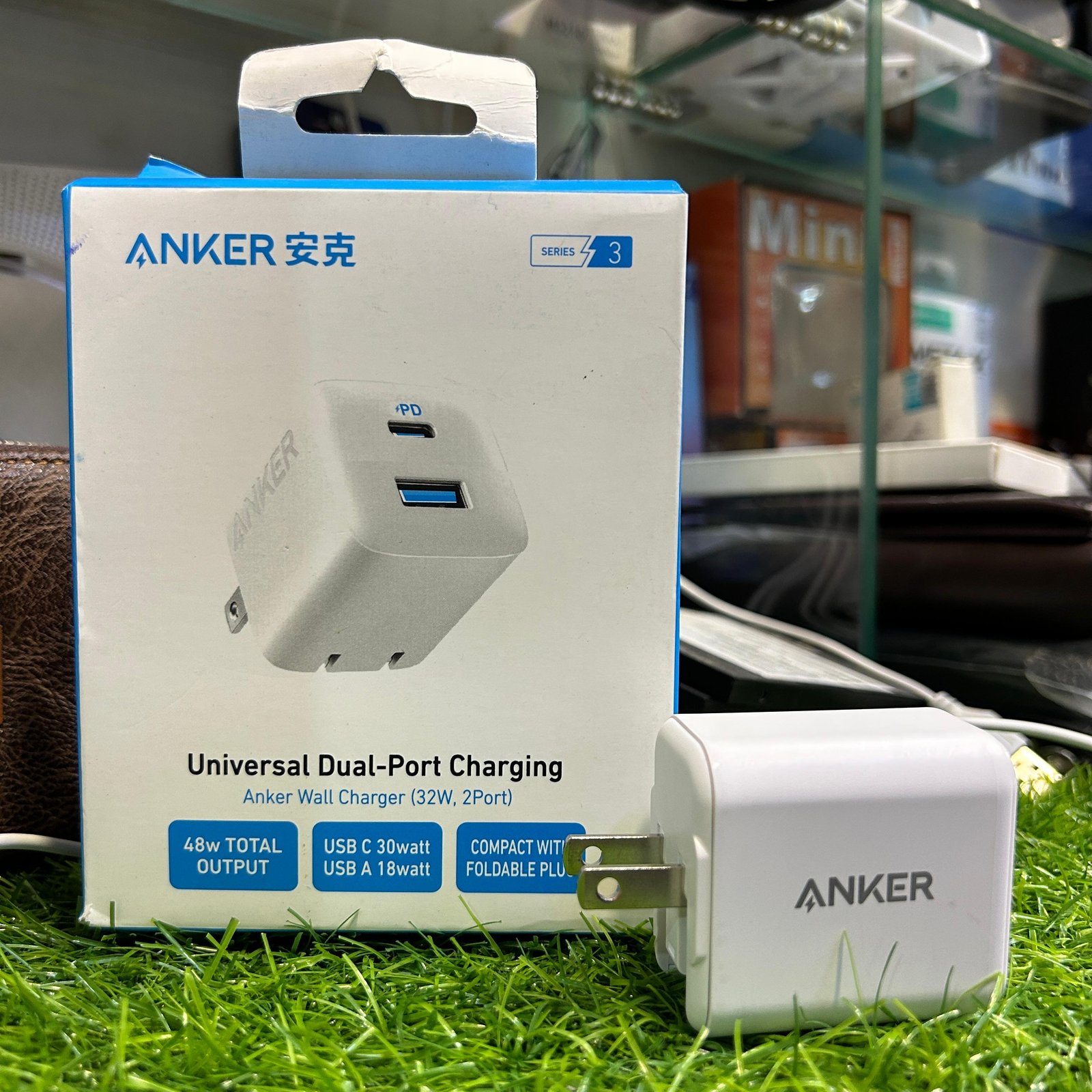 Anker Umiversal Dual-Port Charging 48w Mobile Adaptor