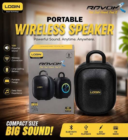 Login Ravok Speaker 10 WATT