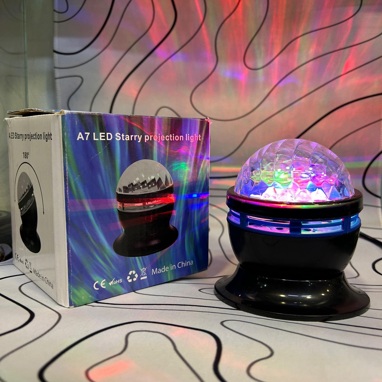 A7 Led Starry Projection Light With Remote