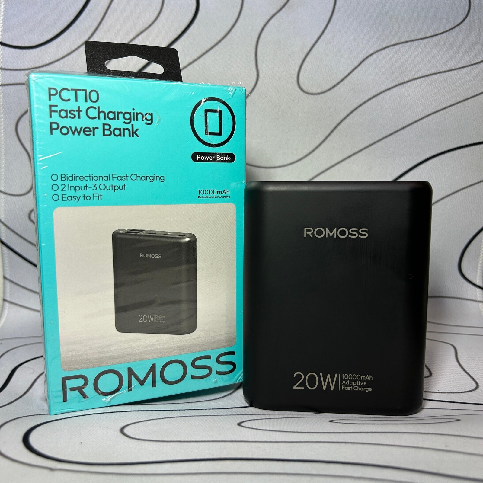 Romoss 10000mAh 20W PCT10 Fast Charging Power Bank