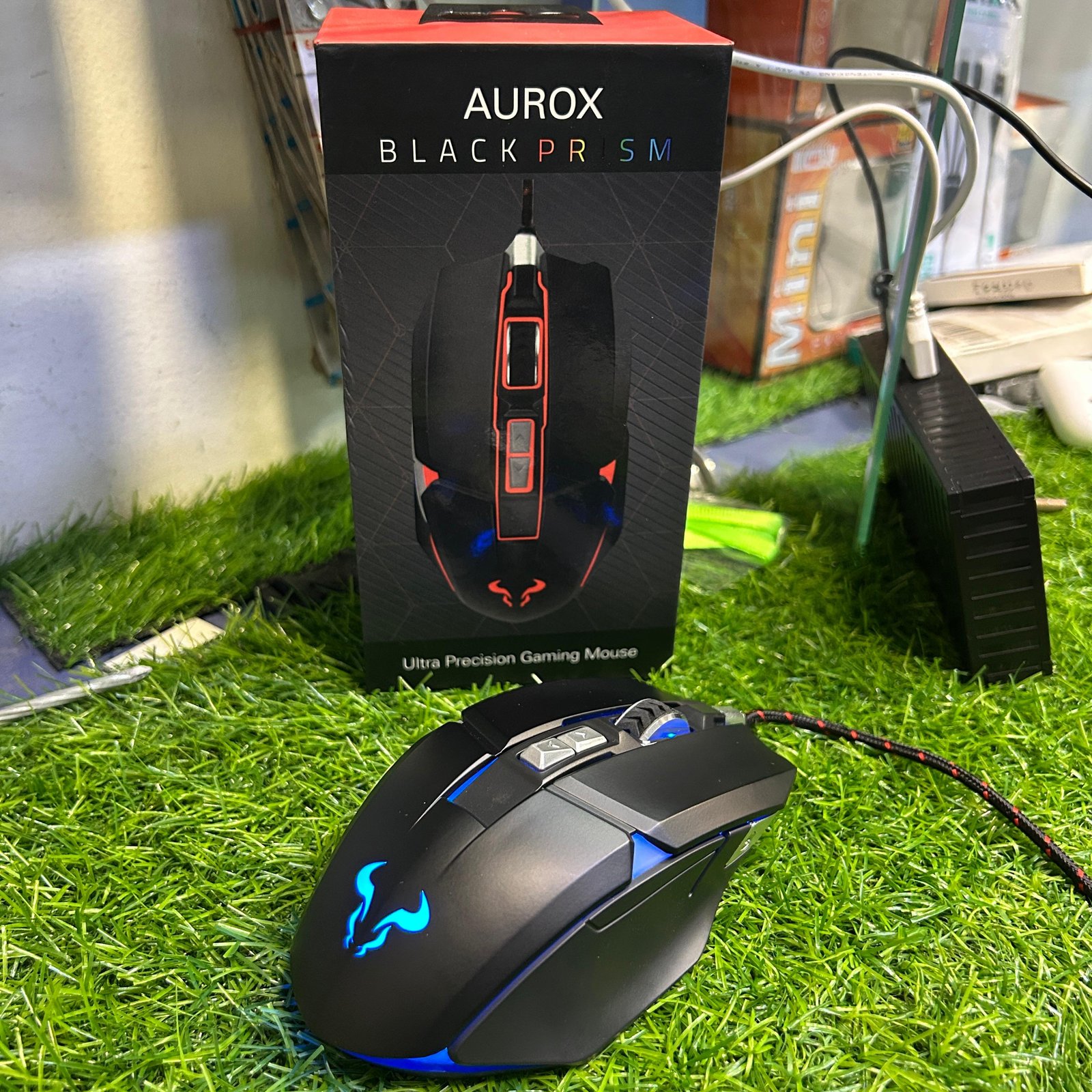 AUROX Black Prism Ultra Precision Gaming Mouse