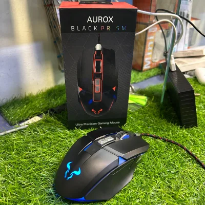 AUROX Black Prism Ultra Precision Gaming Mouse